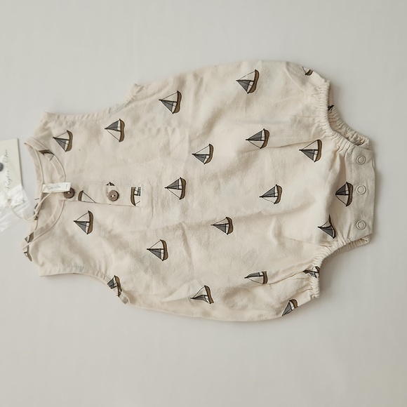 Rylee + Cru Sailboat Romper - Picture 2 of 4
